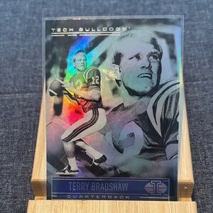 Tech Bulldogs Terry Bradshaw Holographic Card